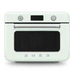 Four combine cuisson traditionnelle & cuisson vapeur Vert d'Eau