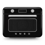 Four combine cuisson traditionnelle & cuisson vapeur Noir