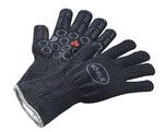 Paire de 2 gants tisses en silicone pour Barbecue & four