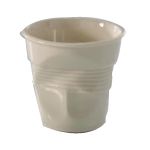 Gobelet froisse 8cl creme