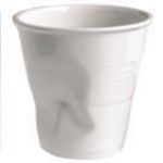 Set de 6 froisses gobelet cappuccino 18cl blanc