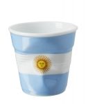 Gobelet froisse Espresso 8 cl drapeau Argentine