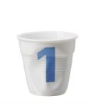 Gobelet froisse Espresso Revol 8 cl chiffre 1