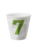 Gobelet froisse Espresso Revol 8 cl chiffre 7