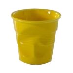 Gobelet froisse Espresso Revol 8cl jaune Seychelles