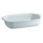 Grand plat rectangulaire Ultime en ceramique culinaire four & table 42,5 cm x 28 cm Ecume