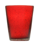 Grand Verre a eau en plastique 300 ml Rouge