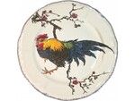 Assiette Plate 26.3 cm Coq GRANDS OISEAUX