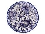 Assiette Plate 27.4 cm Pivoines Bleues PIVOINES BLEUES