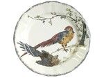 Assiette Plate 26.3 cm Faisan Dore GRANDS OISEAUX