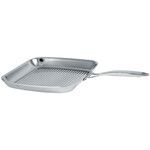 Gril inox carre multiply 30 cm Castelpro