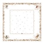 lot 1 nappe carree 170x170 sologne