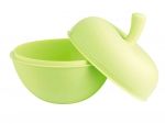 Lot de 2 cuit-pommes en silicone vert