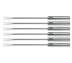 Lot de 6 fourchettes a viande en inox pour fondue bourguignone