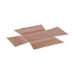 Lot de deux feuilles de cuisson pour moule a cake en inox perfore Air System® a