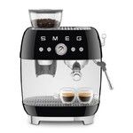 Machine a cafe combinee avec expresso broyeur Vintage Annees 50 Noir