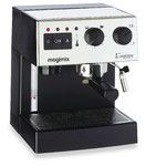 Machine Expresso chrome brillante automatique Magimix pour cafe moulu & dosettes
