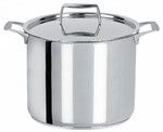 Marmite 26 cm 2 anses classique Castelpro avec couvercle inox