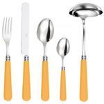 Menagere de 49 pieces Newbridge jaune tournesol