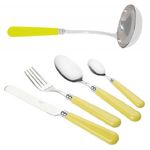 Menagere de 49 pieces sans ecrin Newbridge Jaune Pale