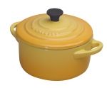 Mini cocotte ceramique 10 cm Jaune