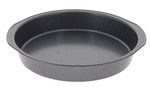 Moule a manque rond uni en acier antiadhesif o 28 cm