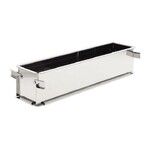 Moule a pate en croute pliable a charnieres en inox plein Geoforme 35 x 7 x 7,5