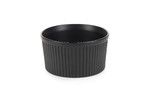 Moule a souffle o 10 cm  Noir effet fonte