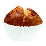 Moule Cupcake  papier 'Uni' blanc o7.5xht 3.5 cm par 45