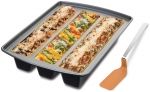 Moule metal trio lasagne avec spatule