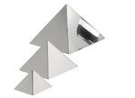 Moule pyramide inox 12 cm
