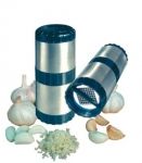 Moulin a ail inox + rouleau eplucheur