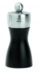 Moulin a poivre manuel Tahiti en bois de hetre Noir Mat et inox 12 cm