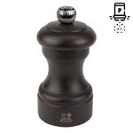 Moulin a Poivre Manuel 10 cm en Bois Chocolat BISTRO