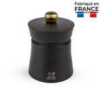 Moulin a Poivre Manuel Bali en bois de hetre Chocolat 8 cm