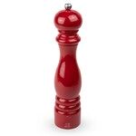 Moulin a poivre manuel en bois, Uselect, laque rouge passion, 30 cm - 12in