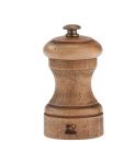 Moulin a Sel Manuel 10 cm en Bois Finition Antiquaire BISTRO ANTIQUE