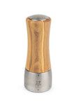 Moulin a Sel Manuel 16 cm en Bois Olivier/Inox MADRAS