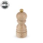 Moulin a Sel Manuel 12 cm en Bois Naturel PARIS U'SELECT Mecanisme Zirlion