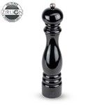 Moulin a Sel Manuel 30 cm en Bois Laque Noir PARIS U'SELECT Mecanisme Zirlion