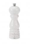 Moulin a Poivre Manuel 18 cm en Bois Laque Blanc PARIS U'SELECT