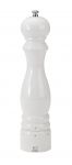 Moulin a Poivre Manuel 30 cm en Bois Laque Blanc PARIS U'SELECT