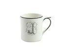 Mug J FILET BLEU MONOGRAMME