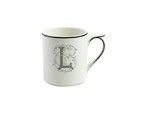 Mug L FILET BLEU MONOGRAMME