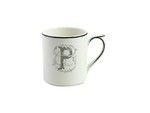 Mug P FILET BLEU MONOGRAMME