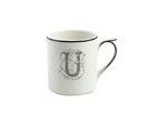 Mug U FILET BLEU MONOGRAMME