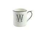 Mug W FILET BLEU MONOGRAMME