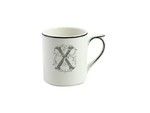 Mug X FILET BLEU MONOGRAMME