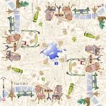 Nappe carree PARIS-PARIS