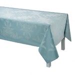 Nappe rectangulaire enduite Le Jacquard Francais 175x250 Syracuse Aqua